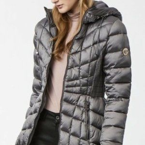 Bernardo Ecoplume quilted packable jacket sz Small